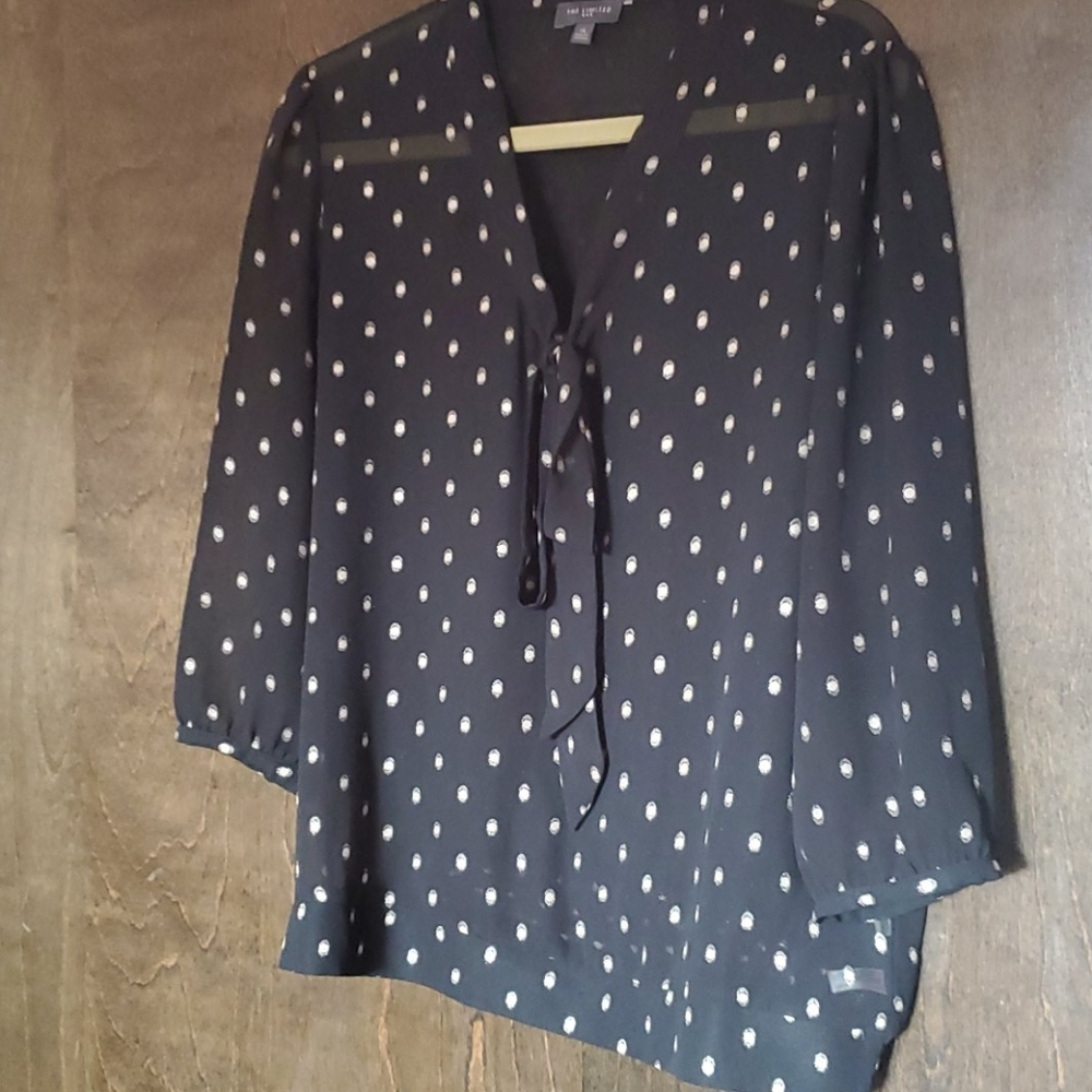 Pussy bow blouse